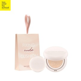TOO COOL FOR SCHOOL Fixing Nude Cushion + Mini Cushion Set 3items, Shade:03 beige