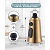 WOWOW Kitchen Faucet Head Replacement, 3 Function Pull Down Faucet