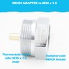BLUMKRAFT Metal Adapter Compatible with Reich Radiators (Prototype) to M30