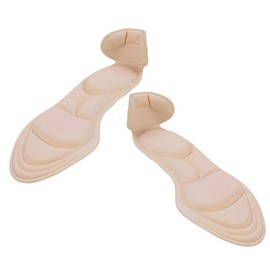 HEALIFTY Rutschfeste High Heel Pads High Heel Grips Selbstklebende Schuheinlagen Kissen Pads Aufkleber FuÃpflege Schutz (Apricot)