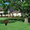 Double Sided Yard Sign, Stay Off Grass with Stake, 10"x14"