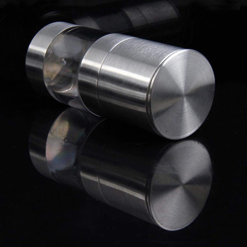 zmart Salt Pepper Mill Grinder Stainless Steel Seasoning Cooking Tools
