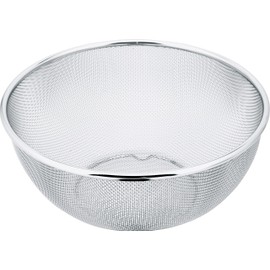 Little Wood L-0809 Rustia Round Colander, 9.8 inches (25 cm), Made in Japan