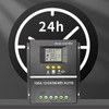 Marhynchus Controlador de Carga Solar con Pantalla LCD Retroiluminada 12V