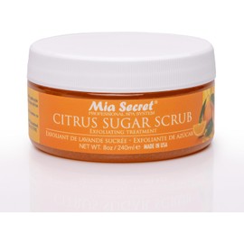 Mia Secret Esfoliante Corporal de Azúcar 8 oz - Renovación Celular de la Piel - Scrub