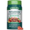 Natures Truth Citrato de Potasio Magnesio 60 Gomitas Veganas Suplemento