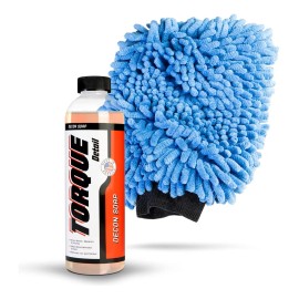 Decon Wash Pack Jabón De Descontaminación De 8 Oz Guante