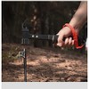 ZONADA Outdoor Camping Hiking Hammer Mallet Puller for Tent Pegs