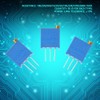 50pcs 3296W 100/200/500/1k/2k/5k/10k/20k/100k/500k Ohm Adjustable Trimmer Resistor