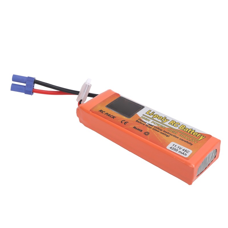 11.1v 4200mah 45C Rechargeable Toy Lithium Battery with EC5 Plug