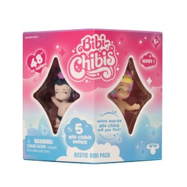 Bandai - Bibi Chibis - Pack of 5 - Random Models - Collectable Baby Mini Figures - 5 Chibi Figures Including 3 Surprises - Limited Surprise Box - Toy for Children Aged 5+ - ELB93407