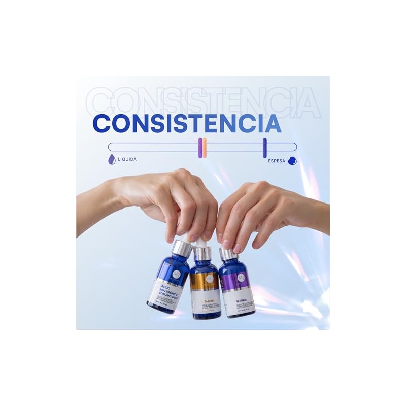 Mist Jewel Kit 3 Serum Facial: Vitamina C, Retinol y