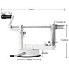 Apple Peeler Corer, Long lasting Chrome Cast Magnesium Alloy Apple