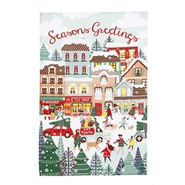 Ulster Weavers Christmas Shopping Xmas 100% Linen Tea Towel