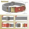 QRDA Silver Grey Custom Dog Collar and Leash Tactical Belt