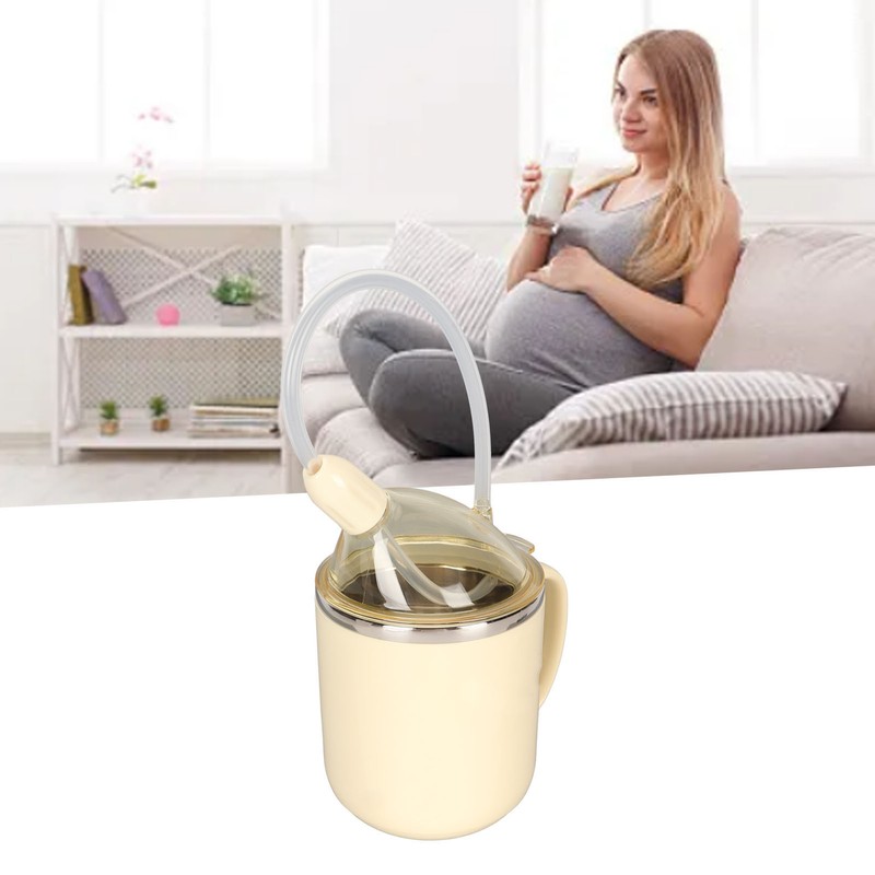 Convalescent Feeding Cup Prevent Leakage 360 Degrees Cover Maternity Drinking