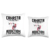 Canasta Partner Cards with Point Values Score Sheets Canasta Throw
