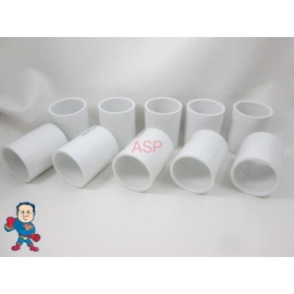 American Spa Parts 10X Hot Tub Spa Coupler 1 1/2" Slip X 1 1/2" Slip Plumbing PVC Fitting How To