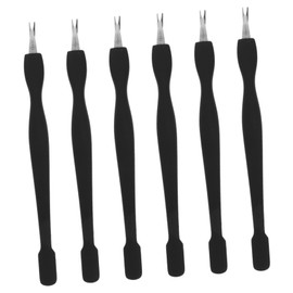 Healvian 6pcs Nail Removal Tools for Manicure Professional Cuticle and Dead Skin Removers Convenient for Home Salon Use for Nail Art Enthusiasts