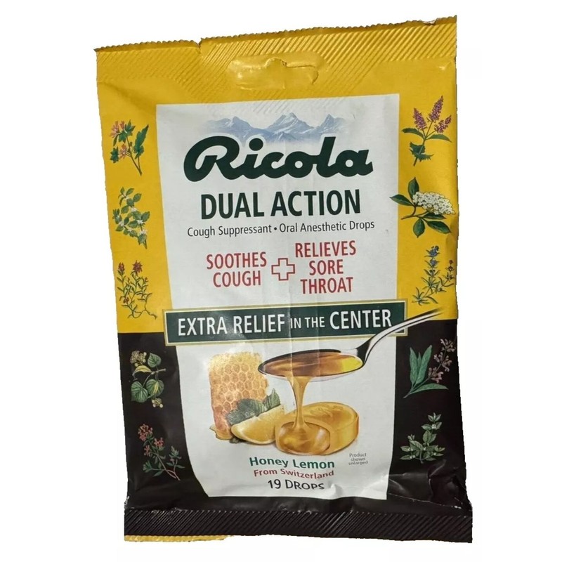 Ricola 2 XBags Ricola Dual Action Extra Relief Cough Drops