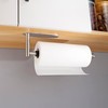 Gewtur Single Hand Operable Paper Towel Holder Under Cabinet with