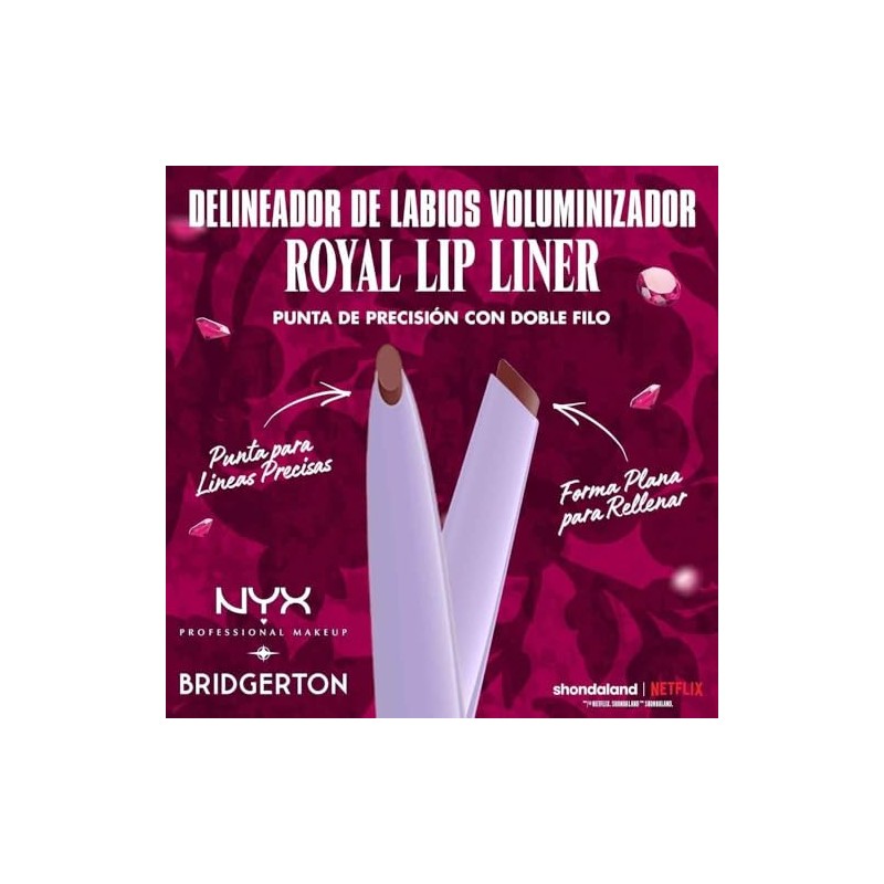 Nyx Professional Makeup, Bridgerton Kit de Labios Tonos:Cherry Courtship (cereza)/