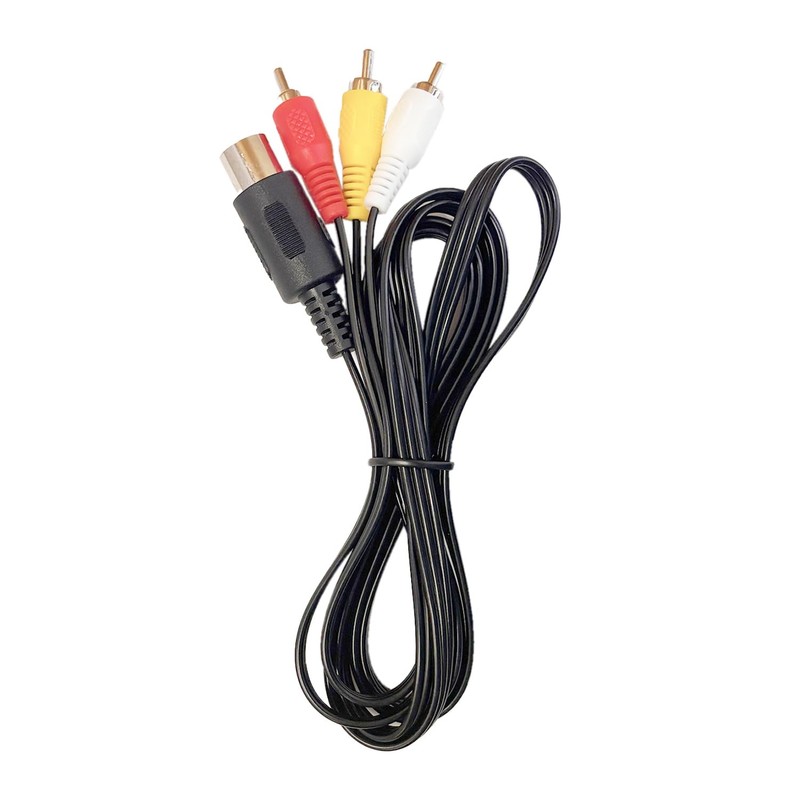 Allone GRG-MDAVBK AV Cable for Megadrive/PC Engines/DUO/NEOGEO 0.8 x 2.2