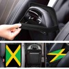 FUIBENG Vehicle Center Console Armrest Cover Pad, Universal Fit Soft