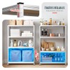 VOUNOT® Heavy-Duty Shelving Unit Set of 2 Shelving Units Basement