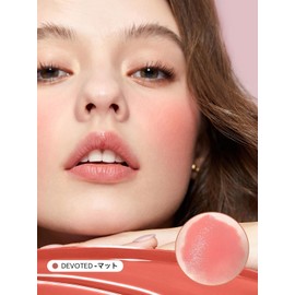 SHEGLAM Maquillaje con rubor líquido Color Bloom para mejillas con acabado mate - Devoted