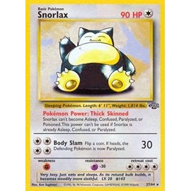 Snorlax - 27/64 - Rare - Unlimited Edition