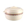 TABAKH Karishma 8-Liter Insulated Casserole Serving Bowl With Lid Food