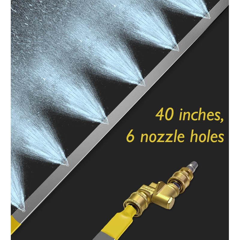 LFMUFNO 100cm/40in Radiator Cleaning Wand - Over 2000PSI Portable Pressure