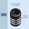 DECURCAR Tire Valve Stem Caps Cover - (5 Pack) Air