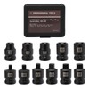 Mayouko 11PCS 3/8" Drive SAE Pipe Plug Socket Set, Tapered
