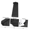CAXUSD 210d Fabric Heater Cover Rainproof and Dustproof for Outdoor