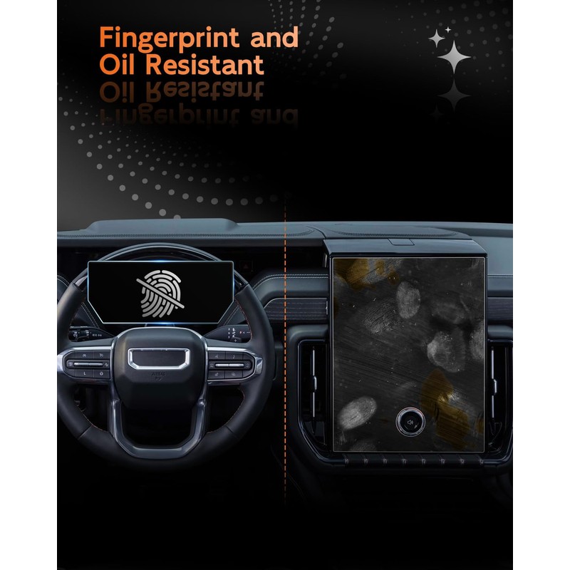 CDEFG For 2025 2026 GMC Yukon Screen Protector - (2PCS)