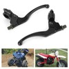 Pair Universal Motorcycle Clutch Levers Drum Brake Handle for Dirt