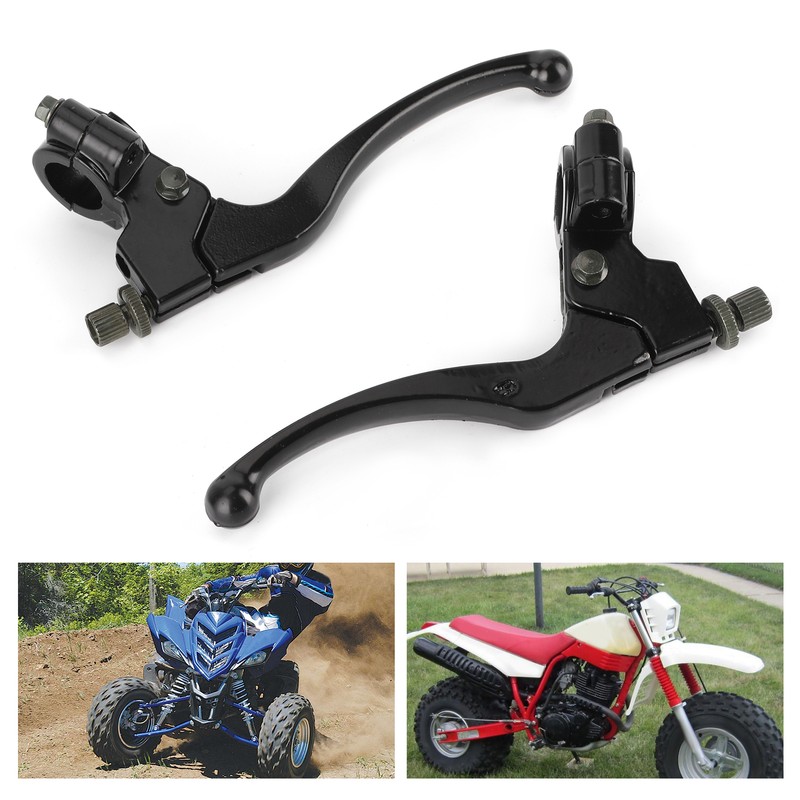 Pair Universal Motorcycle Clutch Levers Drum Brake Handle for Dirt