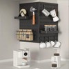 TIANNLINPY Black Pegboard Hooks Strong Load Capacity Stylish Design Durable