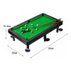 Juego De Billar De, Estante Plegable Para 55x33x15,5cm