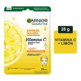 Mascarilla Facial Tela Garnier Piel