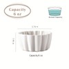 Ceramic Ramekins 6 oz - Creme Brulee,Souffle Porcelain Ramekins oven-safe,Pudding