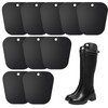 5 Pairs of Boot Shape Inserts, Plastic Boot Stand Holder,