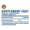 Suplemento en polvo Ronnie Coleman Creatine XS creatina monohidratada en