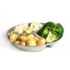 Zodiac 13381 Round Vegetable Dish 25 cm/10" 3 Division