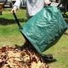 Gardzen 12 Tines Gardening Leaf Rake, Lightweight Steel Handle, Detachable,