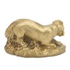 Brass Tiger Statue Ferocious Tiger Durable Brass Rustproof Durable Sturdy