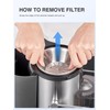 QCen Juicer Machine, 500W Centrifugal Juicer Extractor with Wide Mouth