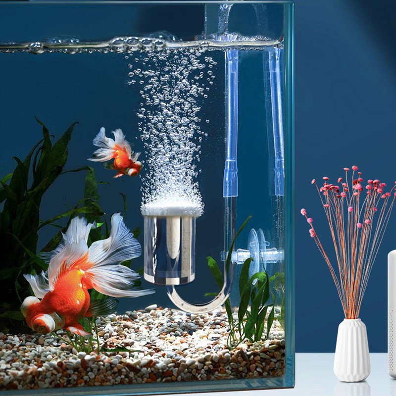 Aquarium Air Refiner High Dissolved Quiet Adjustable Fish Tank Nano